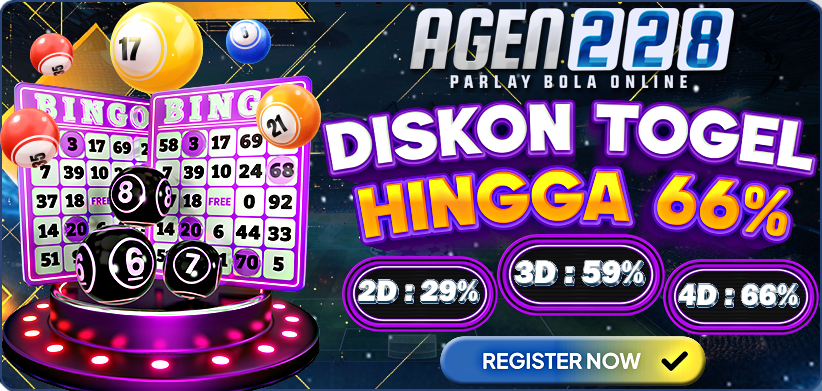 Agen228 : Situs Togel Online Diskon Tertinggi di Indonesia