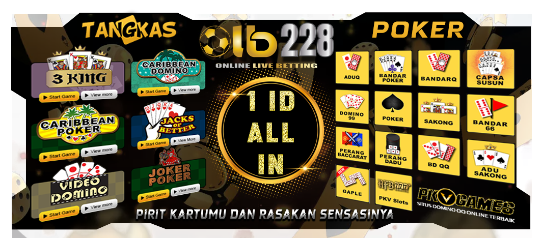 OLB228 : Situs Tangkas Online & Pkv Games Resmi Terpercaya Indonesia